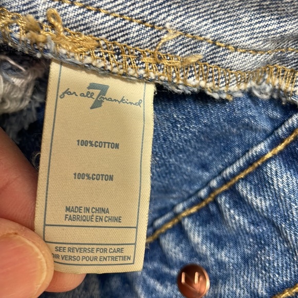 7 For All Mankind Kid’s Jacket. 14 1/2” Pit To Pit. 16” Shoulder To Hem. - Picture 12 of 12